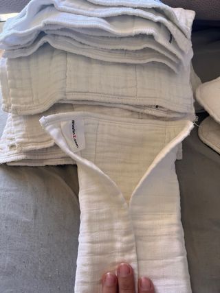 Lote pañales reutilizables y recambios