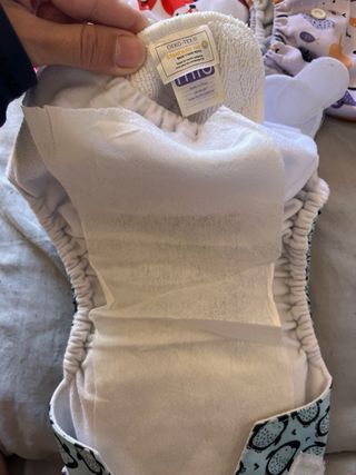 Lote pañales reutilizables y recambios