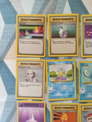 15 Carte Pokémon Vintage Set Base