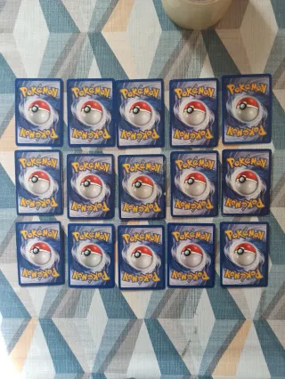 15 Carte Pokémon Vintage Set Base