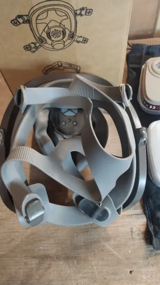 Maschera protettiva polvere/gas/vernice