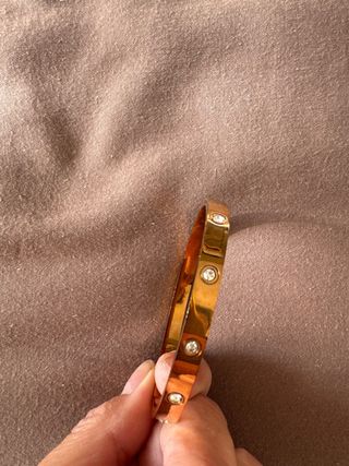 Pulsera Cartier Oro con Diamantes imitacion