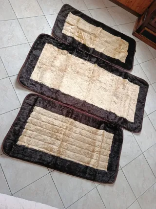 Tre Tappeti Beige e Marrone