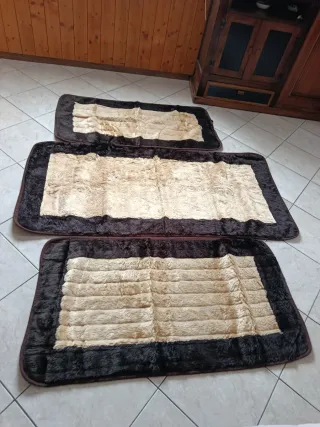 Tre Tappeti Beige e Marrone