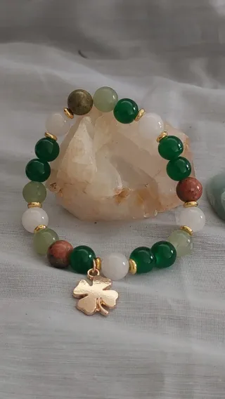 Pulsera Piedra Natural Riqueza
