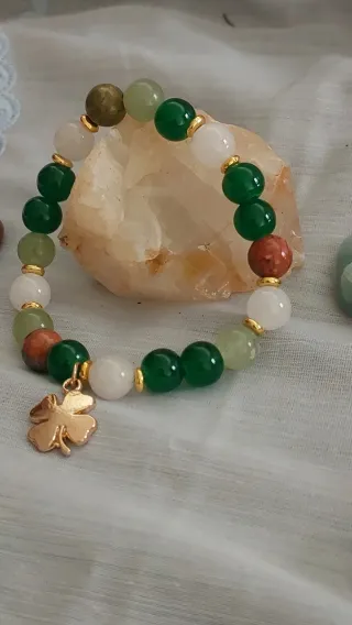 Pulsera Piedra Natural Riqueza