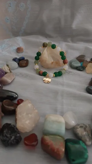 Pulsera Piedra Natural Riqueza