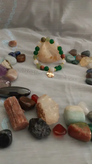 Pulsera Piedra Natural Riqueza