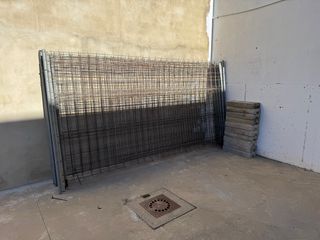 8 Vallas Galvanizadas Obra con Bases