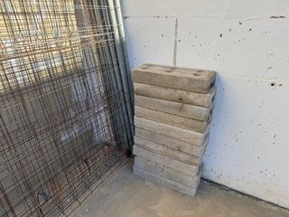 8 Vallas Galvanizadas Obra con Bases