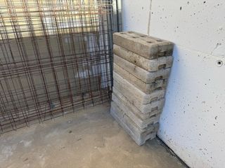 8 Vallas Galvanizadas Obra con Bases