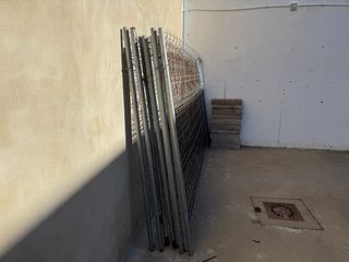 8 Vallas Galvanizadas Obra con Bases