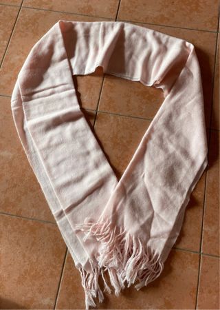 Foulard rosa in cotone