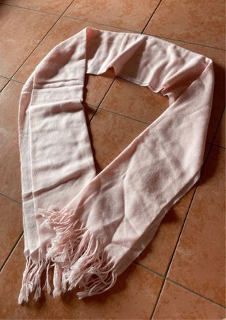 Foulard rosa in cotone