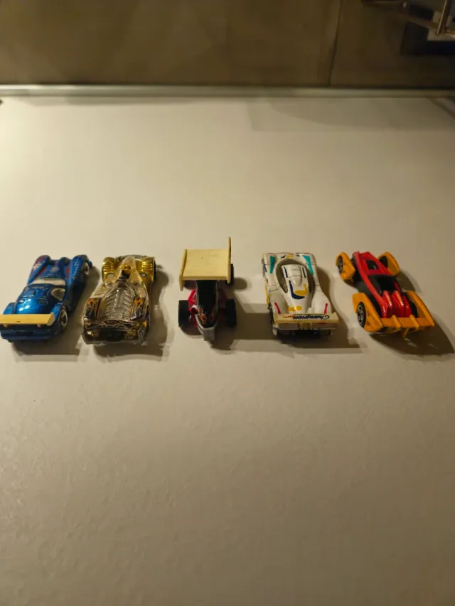 Set 5 Macchinine Hot Wheels