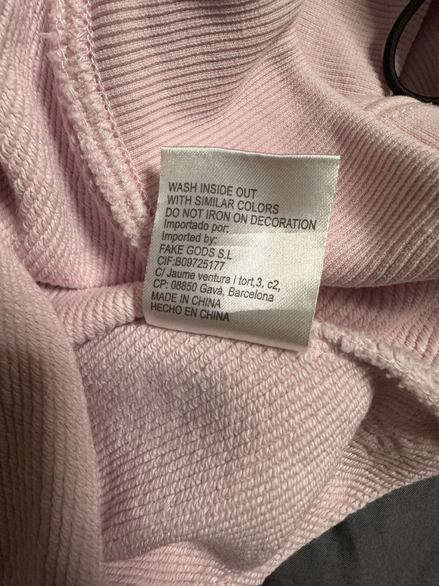 Sudadera Fake Gods Rosa Talla L edición limitada