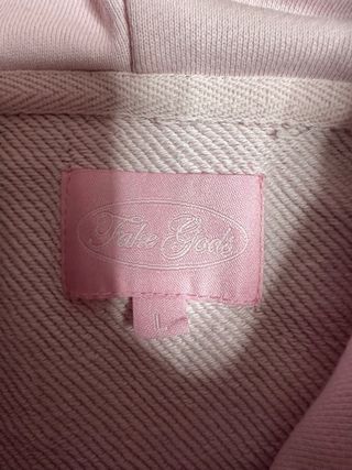 Sudadera Fake Gods Rosa Talla L edición limitada