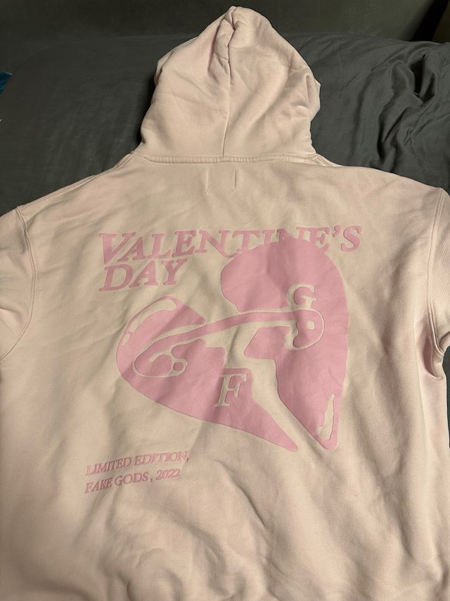 Sudadera Fake Gods Rosa Talla L edición limitada