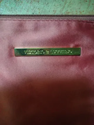 Neceser rosa satinado