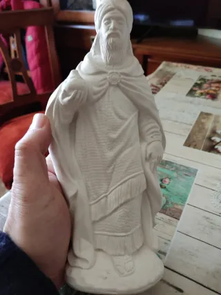 Reyes Magos de escayola