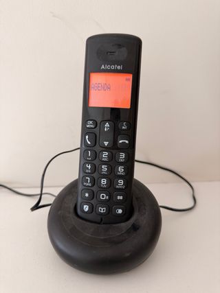 Telefono cordless Alcatel Nero
