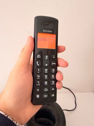 Telefono cordless Alcatel Nero