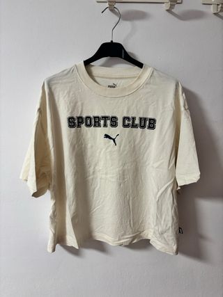 Camiseta Puma Sports Club Beige