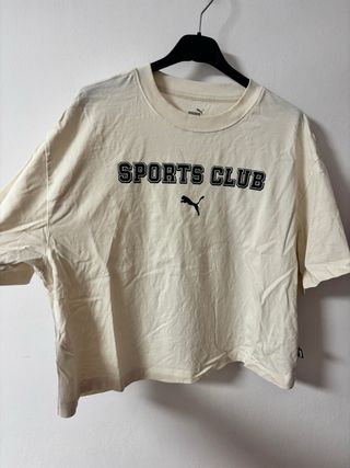 Camiseta Puma Sports Club Beige