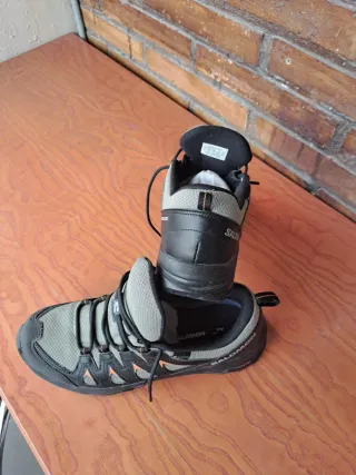 Zapatillas Salomon Hombre Talla 42 Negro/Verde