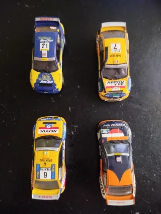 Lote 4 seat córdoba WRC 1/43