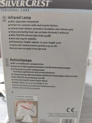 Lampara de inflarojos