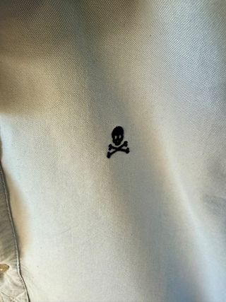 Camisa Scalpers azul talla 41.