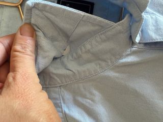 Camisa Scalpers azul talla 41.