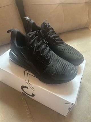Zapatillas Nike Air Max 270 Negras Unisex(pequeñas