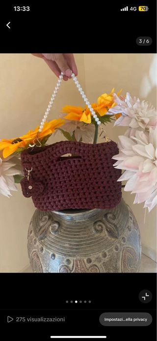 Borsa fatta a mano