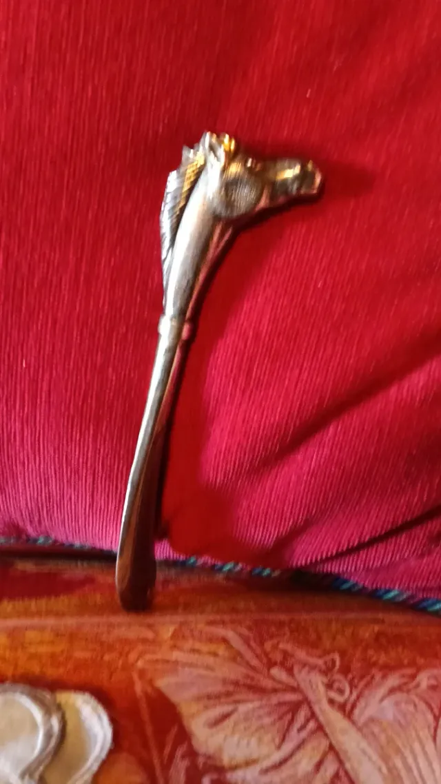 Calzador de busto de caballo alpaca