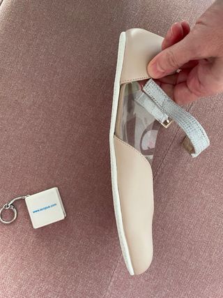 Bailarinas Navega Barefoot Rosa/Plata