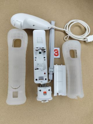 Mando Wii Wiimote Blanco Completo #3