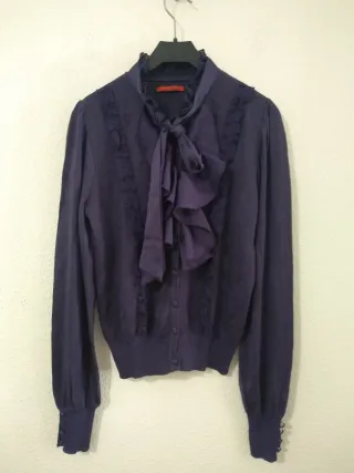 Cárdigan Carolina Herrera Morado