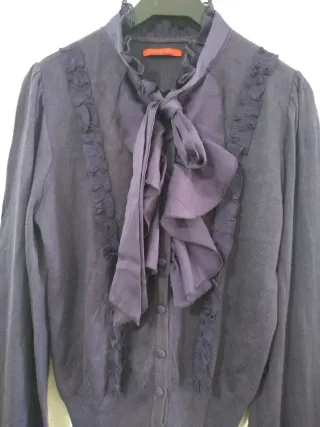 Cárdigan Carolina Herrera Morado