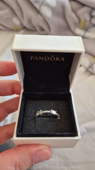 Anillo Pandora Plata Primera Ley. Talla 56 (16)