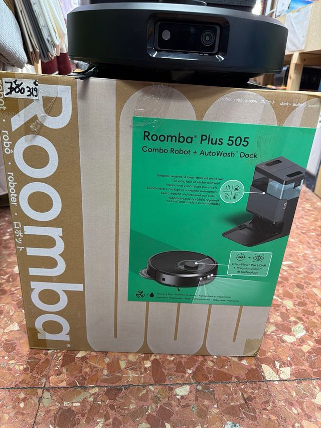 iRobot Roomba Plus 505 Combo + Base AutoWash
