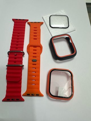 Lote Apple Watch  serie 8 : Correas y Protectores
