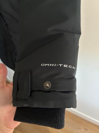 Abrigo Columbia Negro Talla M