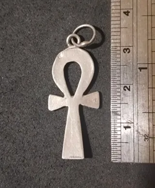 Colgante Ankh Plata