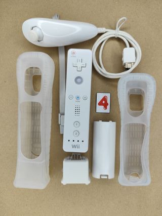 Mando Wii Wiimote Blanco Completo #4