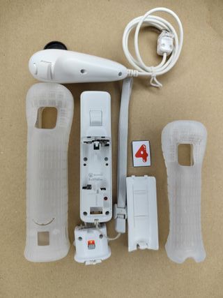 Mando Wii Wiimote Blanco Completo #4