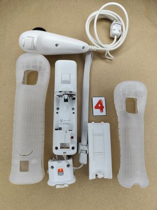 Mando Wii Wiimote Blanco Completo #4
