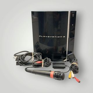 CONSOLA PS3 FAT 40GB MOD CECHG04 + CABLES