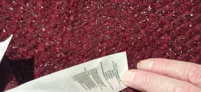 Minigonna bordeaux laminata Motivi